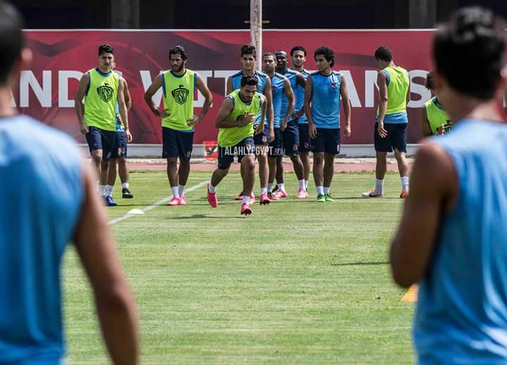 تدريب الاهلى فى التتش لمواجهة سموحة (12)